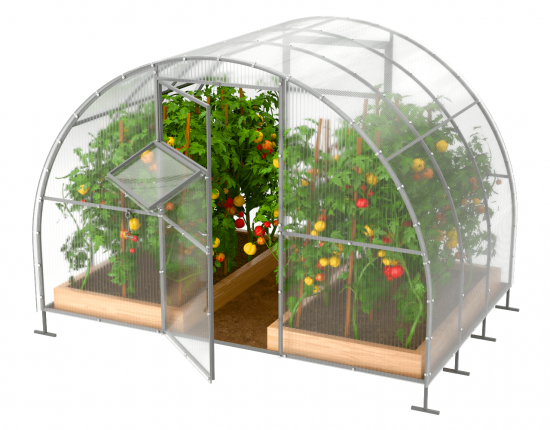 Szklarnia Tunel 3x2  profile 20x40 poliwęglanu 3mm